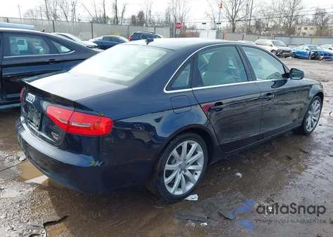 2013 Audi A4 2.0T Premium z USA, uszkodzony, nr VIN WAUFFAFL0DN005561